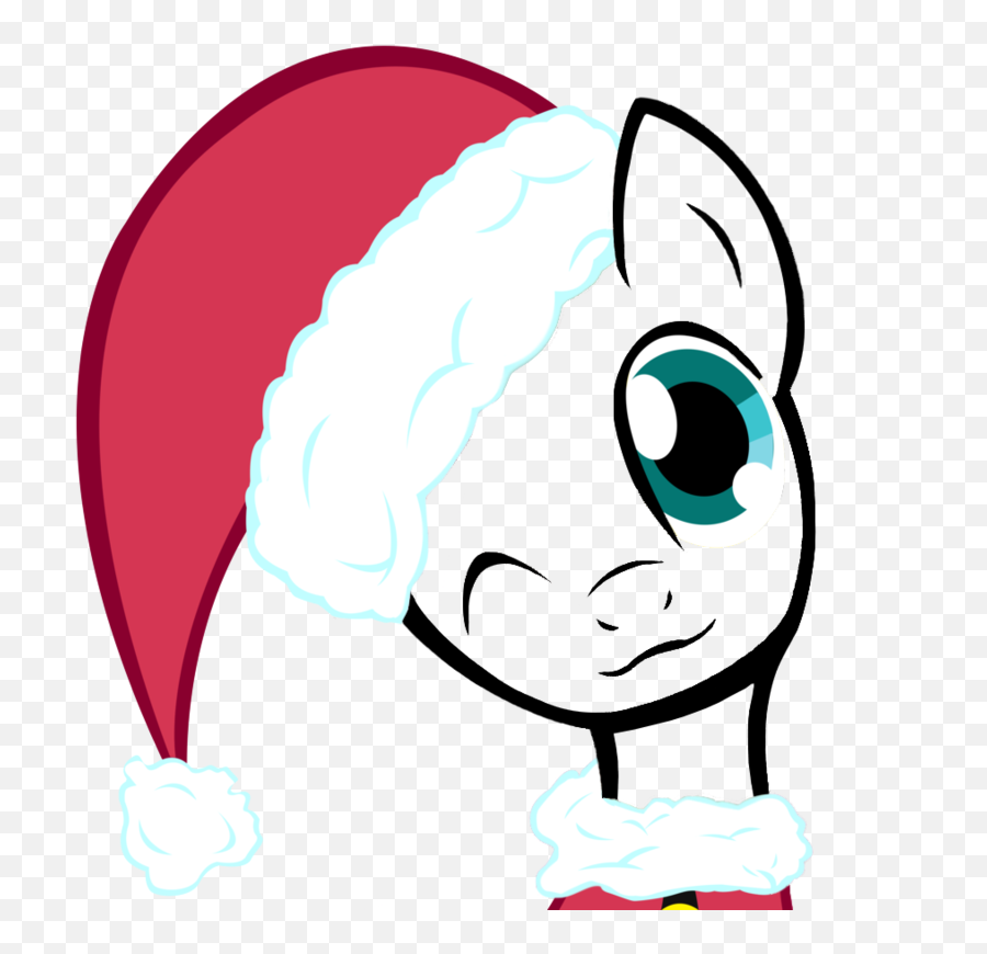 Download Drawn Santa Hat Mlp - Pony Friendship Is Magic Pony Friendship Is Magic Christmas Emoji,Santa Hat Transparent