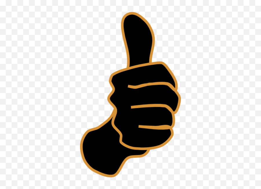 Thumbs Up Black Clipart Free To Use - Thumbs Up Black Clipart Emoji,Thumbs Down Clipart