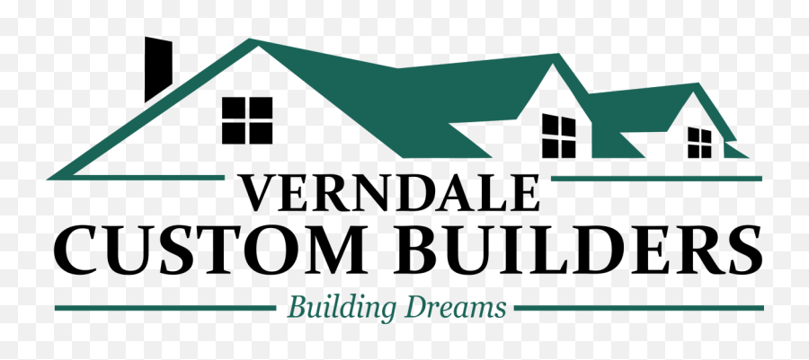 Verndale Custom Builders - Roof Emoji,Building Logo