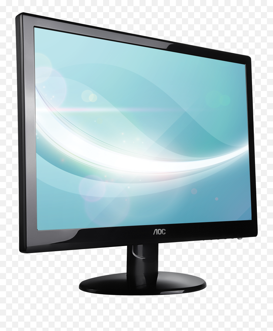 Download Monitor Png Hq Png Image - Computer Monitor Computer Transparent Background Emoji,Monitor Png