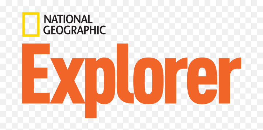 National Geographic Explorer Logo Orange - Text Features National Geographic Emoji,National Geographic Logo