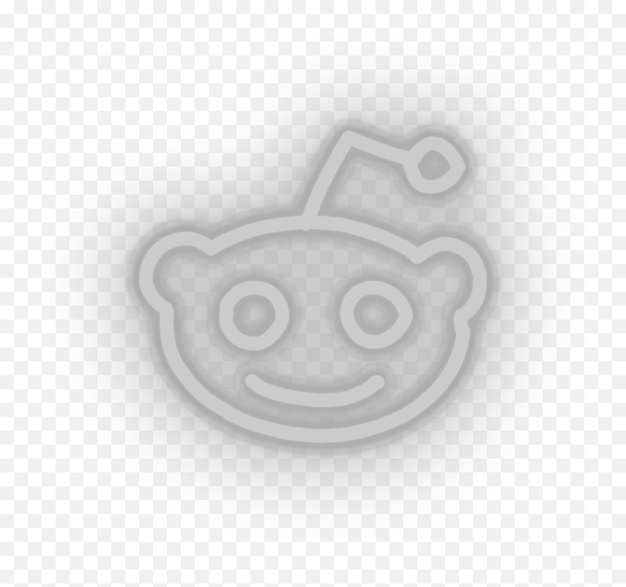 Reddit Neon Sign - Brands And Social Led Neon Decor U2013 Neon Happy Emoji,Reddit Logo