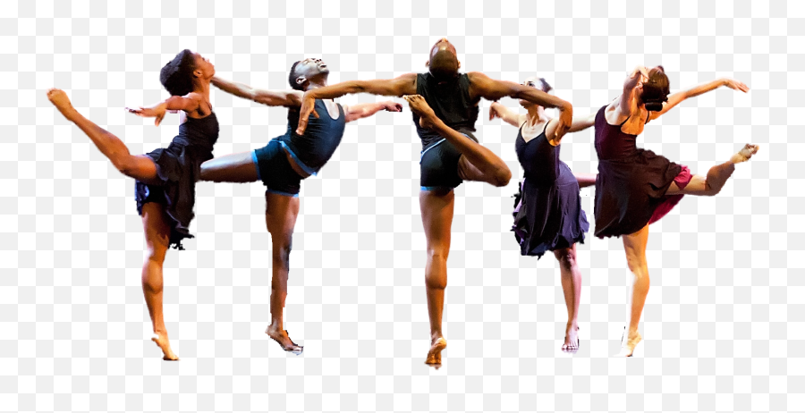 Girl Dance Png Image - Contemporary Group Dance Png Emoji,Dancing Png