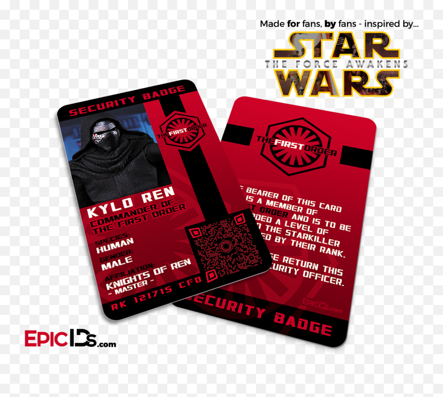 Star Wars Tfa Inspired - The First Order Kylo Ren Security Badge Language Emoji,Kylo Ren Transparent