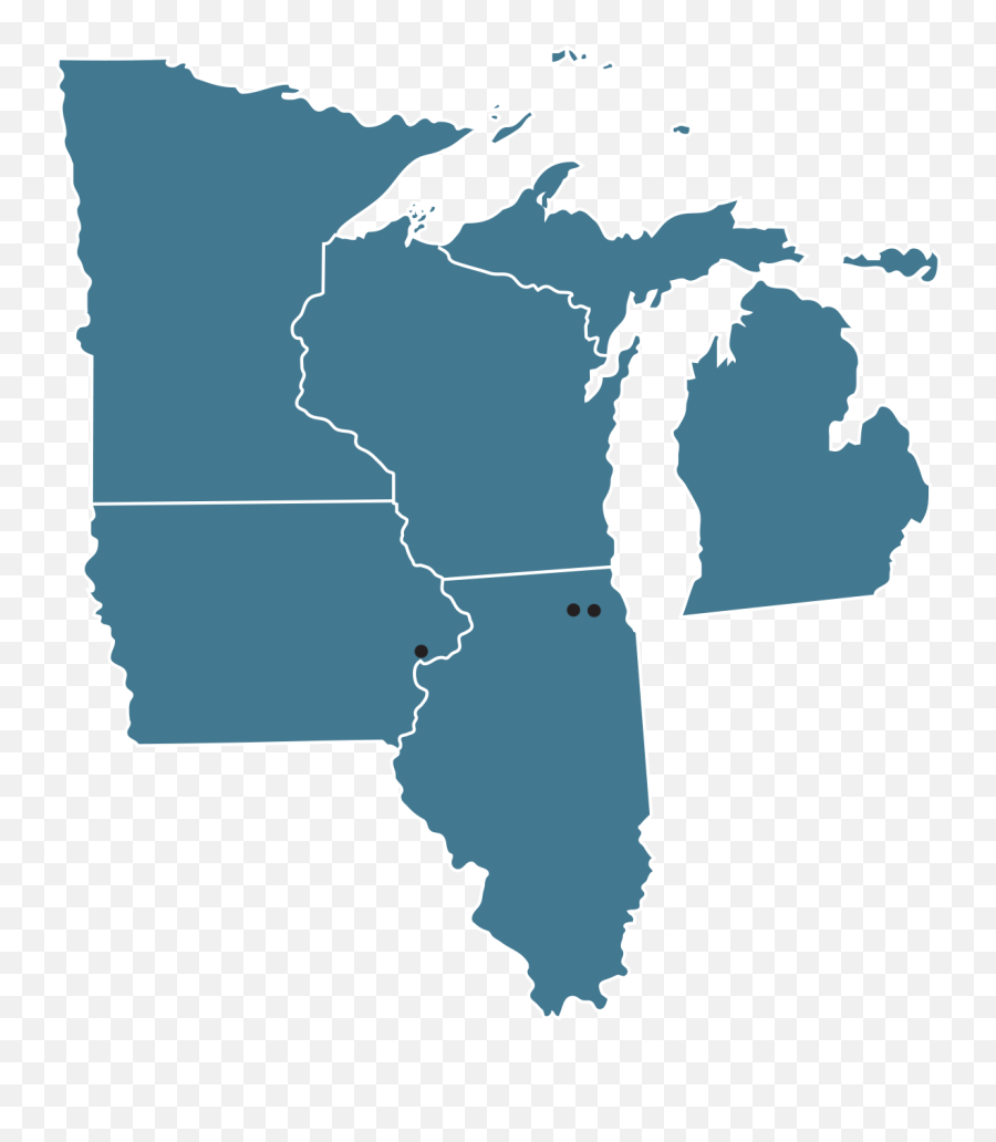 Lake Michigan Indiana Illinois Wisconsin - Business Png Detroit Zoo On Michigan Map Emoji,Wisconsin Clipart