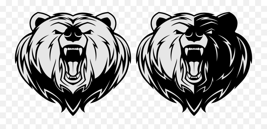 Brown Bear Grizzly Bear Illustration - Bear Cartoon Vector Crossfit Alberton Emoji,Bear Silhouette Png