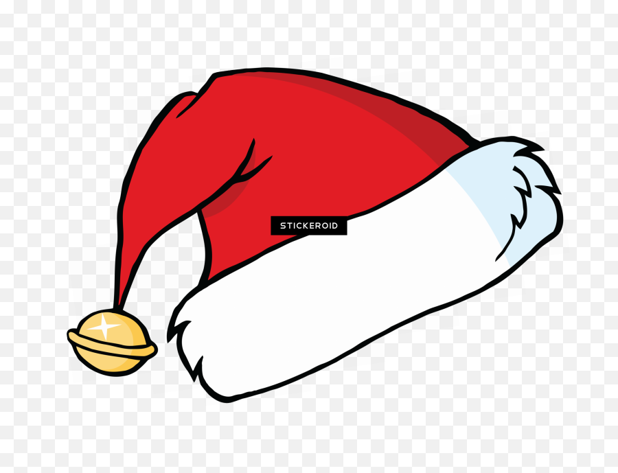 Santa Claus Hat Holidays Clipart - Full Size Clipart Cappello Di Babbo Natale Disegno Emoji,Holidays Clipart