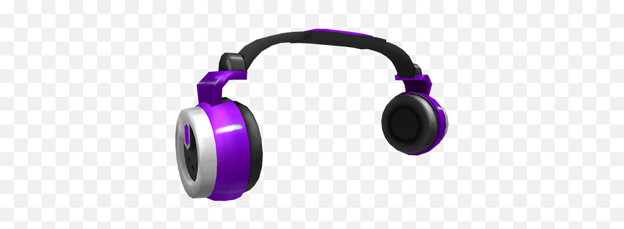 Powerful Purple Neon Dj Emoji,Dj Headphones Png