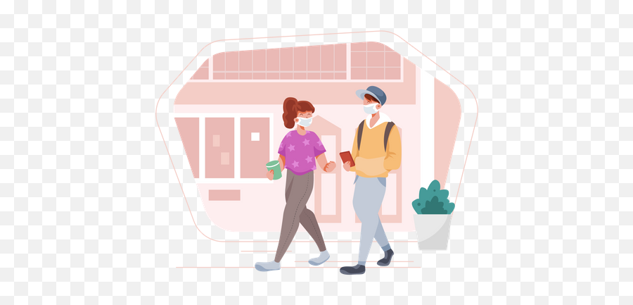 Best Free Couple Walking Together Illustration Download In Emoji,Couple Walking Png