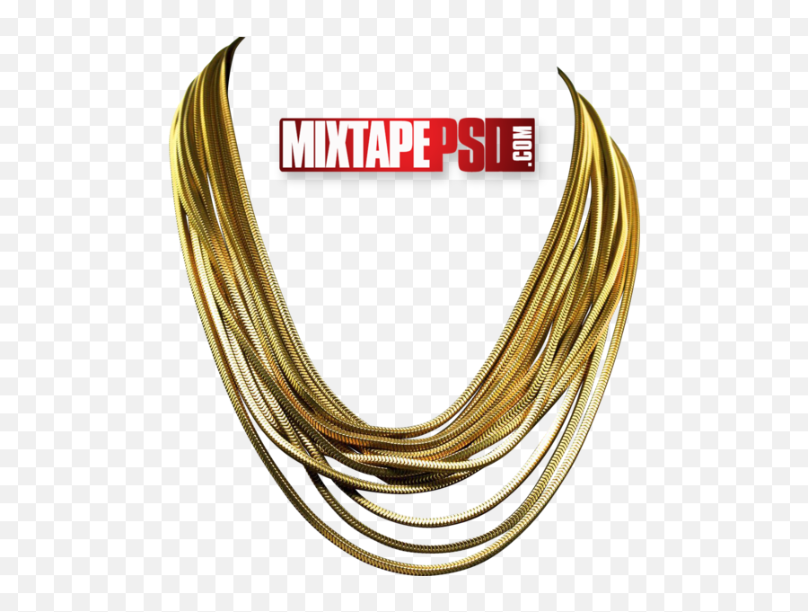 Download Gold Chain Psd Download - Gold Chain Bunch Png Png Emoji,Gold Chain Transparent