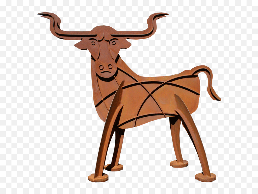 Animal Sculptures Emoji,Texas Longhorn Clipart