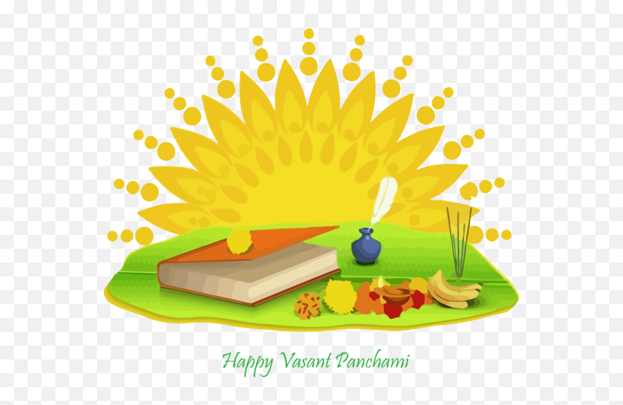 Download Vasant Panchami Yellow For Happy Day 2020 Hq Png Emoji,Happy Day Clipart