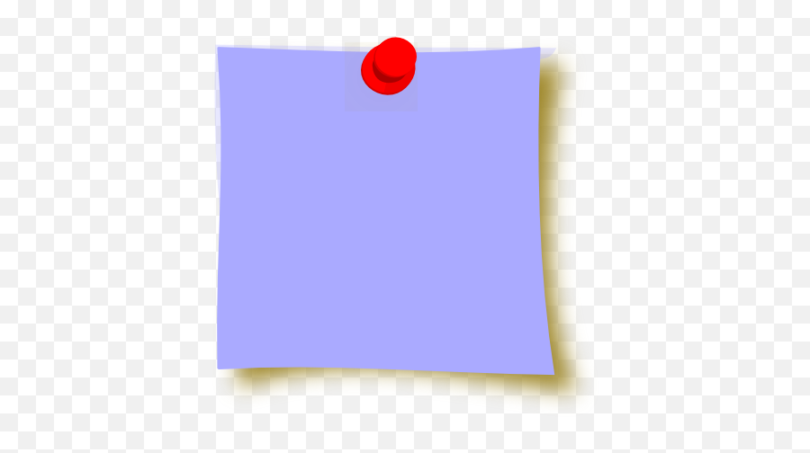 New Blue Sticky Clip Art At Clker - Sticky Notes Clipart Sticky Notes Post It Png Emoji,Sticky Note Png