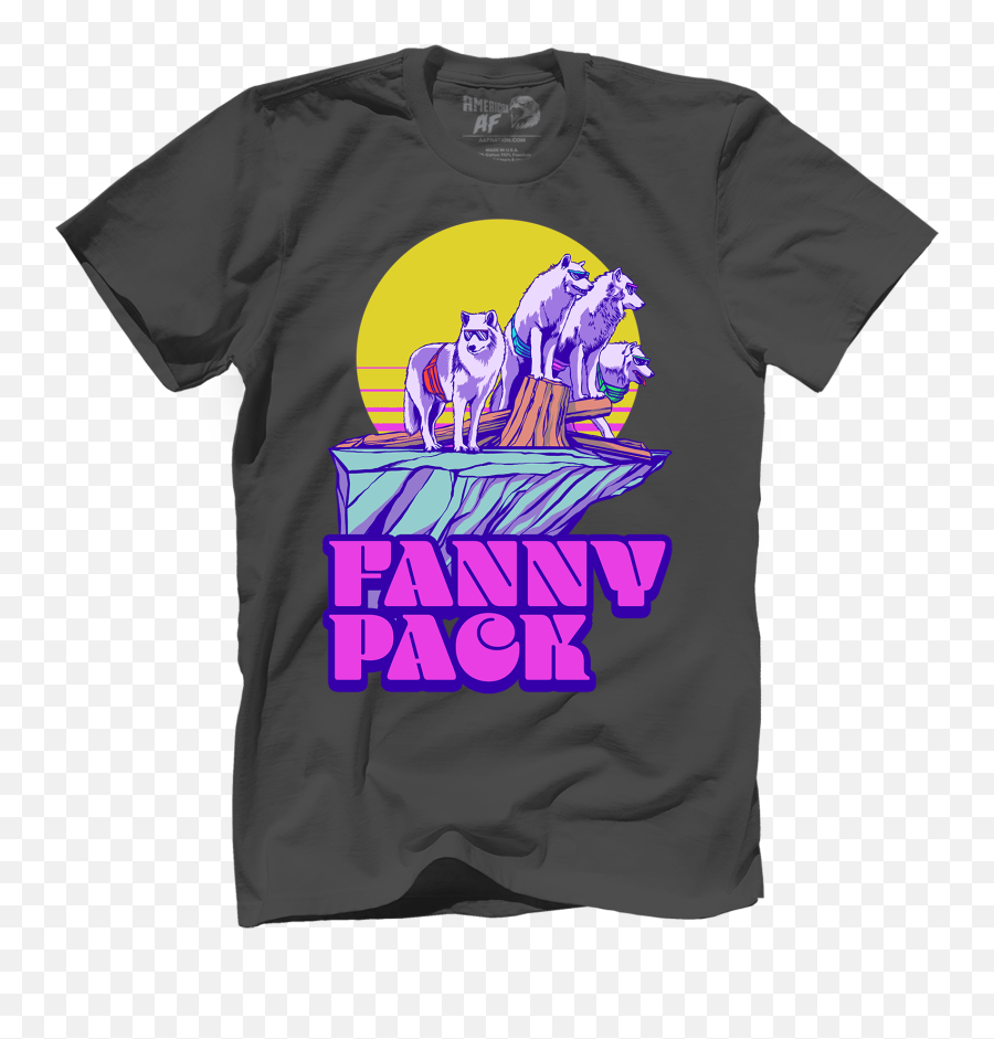 Fanny Pack American Af - Aaf Nation Emoji,100 Pics Logo 46