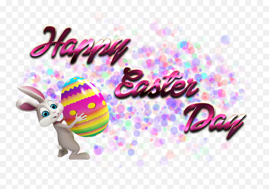 Easter Rabbit Png Clipart Transparent Png - Full Size Emoji,Happy Easter Religious Clipart