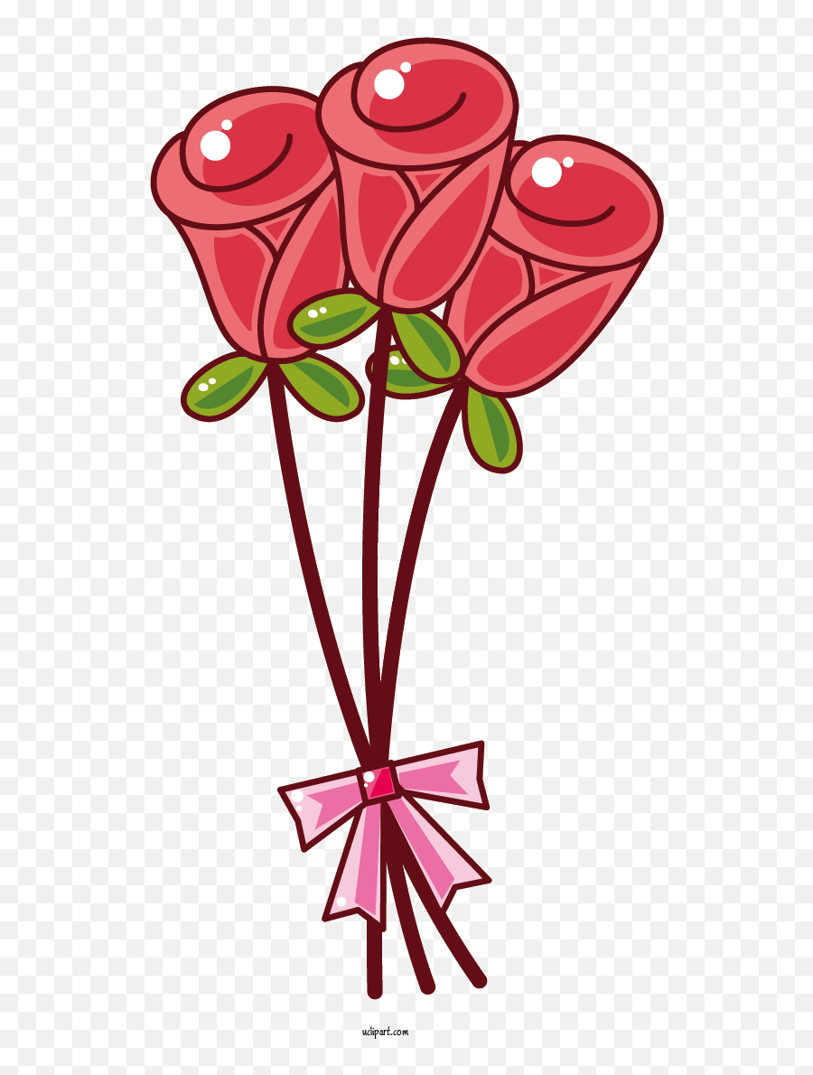 Flowers Flower Bouquet Floral Design Drawing For Rose - Rose Emoji,Flowers Bouquet Clipart