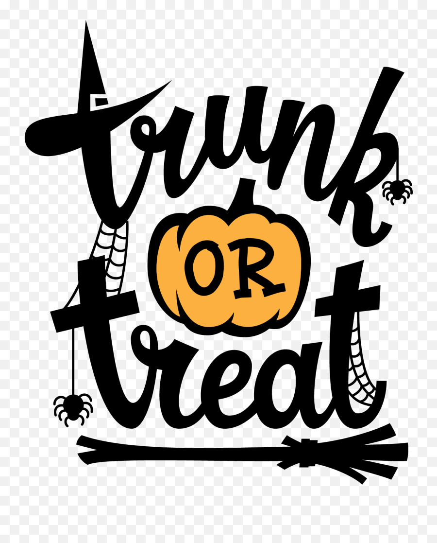 Trunk Or Treat - Trunk Or Treat Transparent Background Emoji,Trick Or Treat Clipart