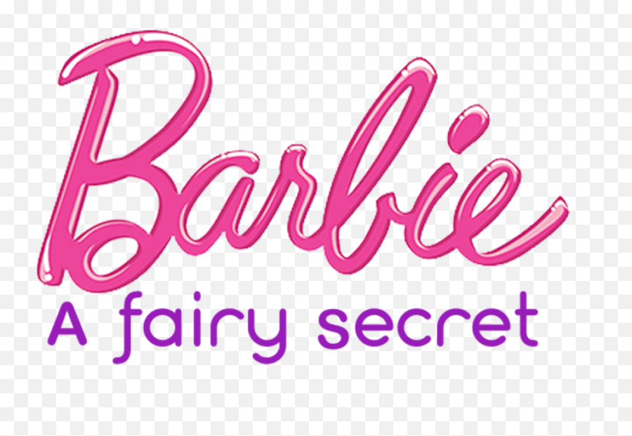 Barbie A Fairy Secret Netflix - Barbie Emoji,Barbie Logo
