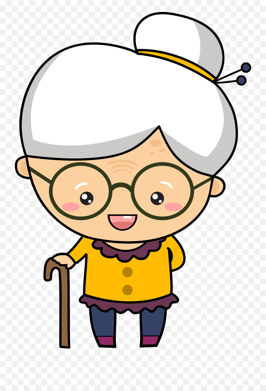 Happy Birthday Smile Png - Grandmother Clipart Emoji,Happy Png