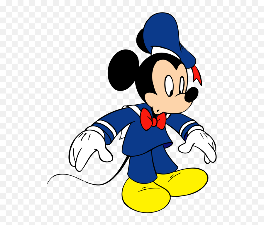 Sailor Clipart Mickey Mouse Sailor Mickey Mouse Transparent - Mickey Mouse Cartoon Blue Emoji,Mickey Mouse Transparent