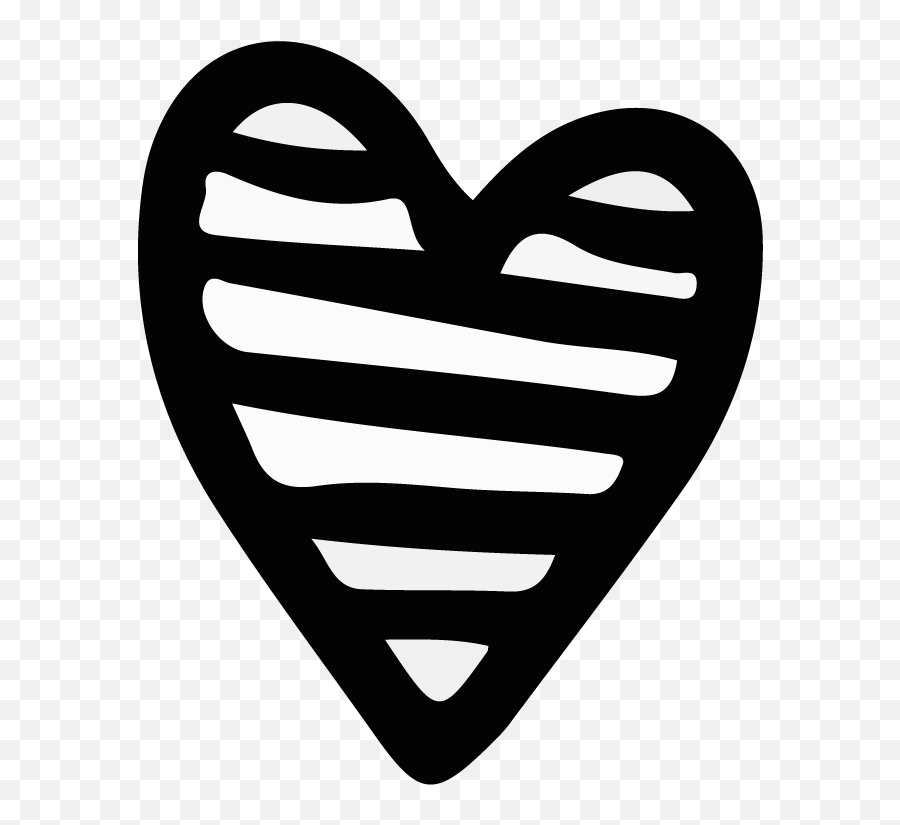 Hand Drawn Heart Png Clipart - Black Hand Drawn Hearts Transparent Emoji,Drawn Heart Png