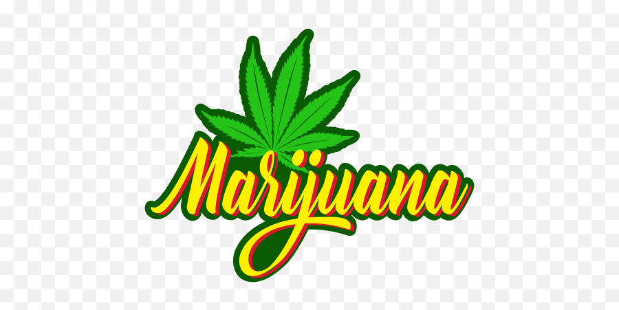 Jpg Png Svg Cdr Ai Pdf Eps Dxf - Hemp Emoji,Marijuana Leaf Logo