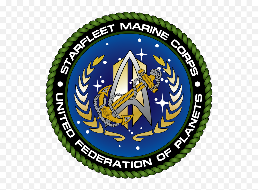 Marine Corps Ranks Star Trek Uniforms - Star Trek Emoji,Star Trek Federation Logo