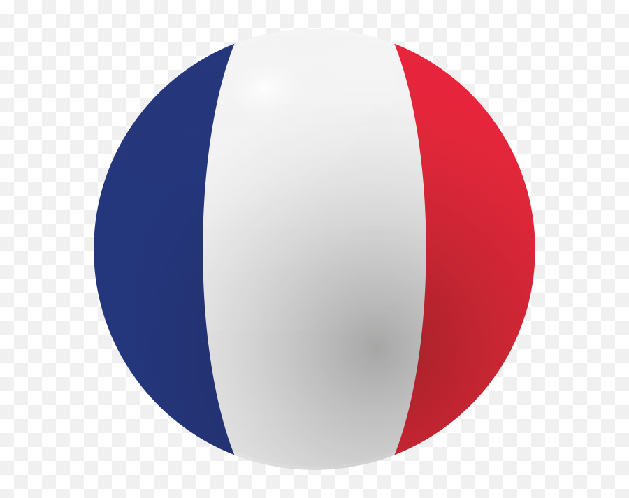 France Flag - Circle Clipart Full Size Clipart 3568522 Transparent France Flag Circle Emoji,France Clipart