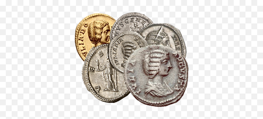 Kristen Rounds Of Julia Domna - Roman Coins Transparent Emoji,Coins Transparent