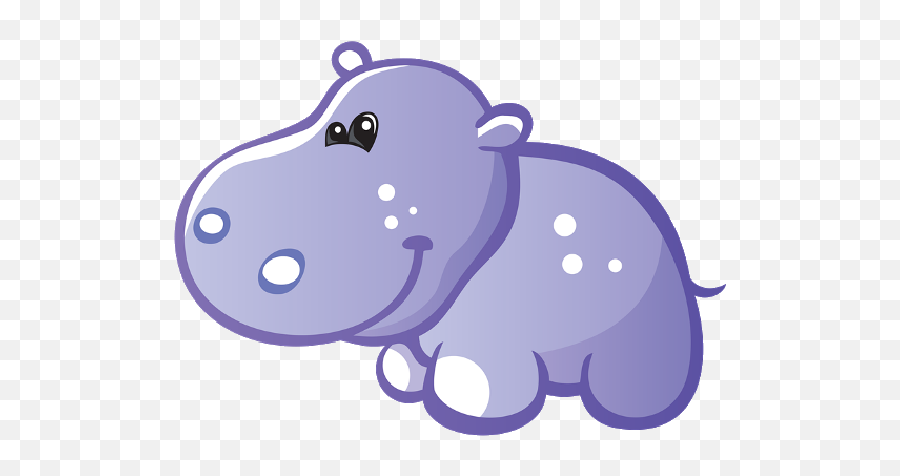 Free Hippo Clipart Clip Art Pictures - Cute Baby Hippo Cartoon Emoji,Hippo Clipart