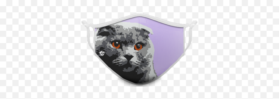 Red Eyes Cat Face - Stealth Mask Usa Emoji,Cat Face Transparent