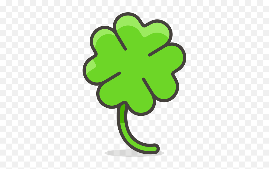 Four - Leaf Clover Clip Art Clover Png Download 512512 Trevo De Quatro Folhas Icon Emoji,4 Leaf Clover Clipart