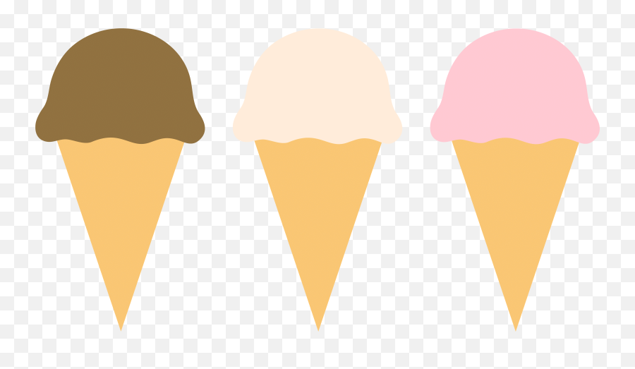 Ice Cream Cones Strawberry Chocolate - Strawberry Clip Art Ice Cream Cone Emoji,Ice Cream Clipart