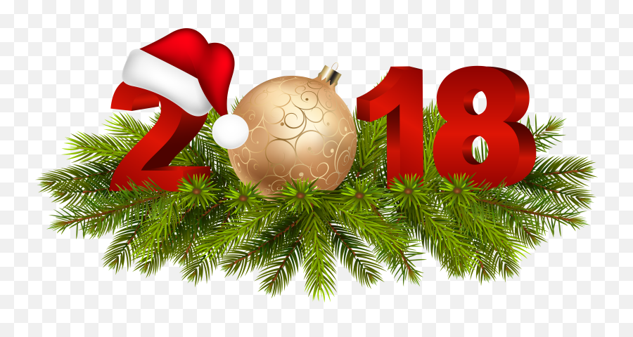 2018 Christmas Decoration Png Clip Art Image - Christmas Emoji,Christmas Decoration Png
