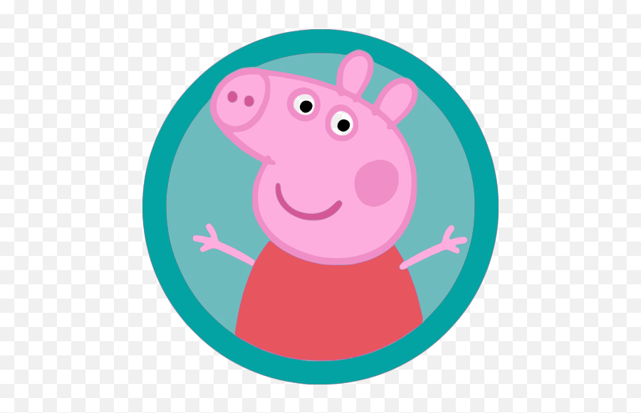 Peppa The Pig Clipart - Full Size Clipart 1329629 Peppa Pig En Hd Emoji,Peppa Pig Clipart