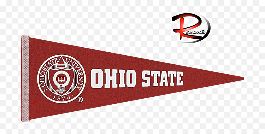Repositionable Pennant Sale - Ohio State University Full Emoji,The Ohio State University Logo