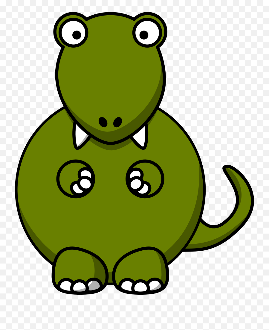 Picture - Clipart Cartoon Tyrannosaurus Rex Emoji,T Rex Clipart