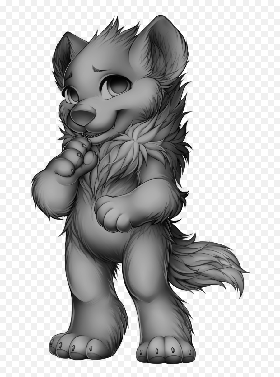 Furvilla Hyena Base By Furvilla - Fur Affinity Dot Net Emoji,Hyena Clipart