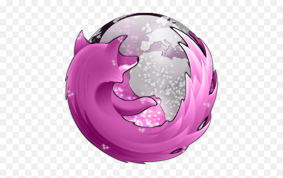Download Hd Cool Firefox Icons - Mozilla Firefox Pink Icon Emoji,Cool Icon Png