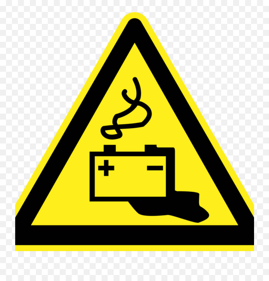 Download Warning Sign Clipart Electricity Warning Sign Emoji,Charge Clipart