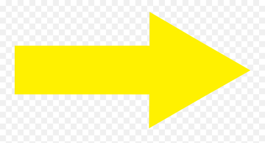 Directional Arrows Yellow Arrows - Yellow Arrow Emoji,Arrows Clipart