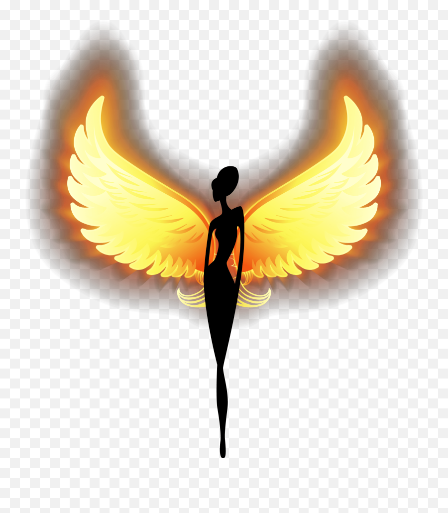 Angel Tattoos Png Transparent Free Images - Fairy Emoji,Angels Png