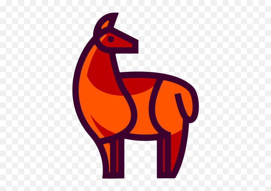 Llama Icon Png Transparent - Clipart World Drawing Emoji,Llama Clipart