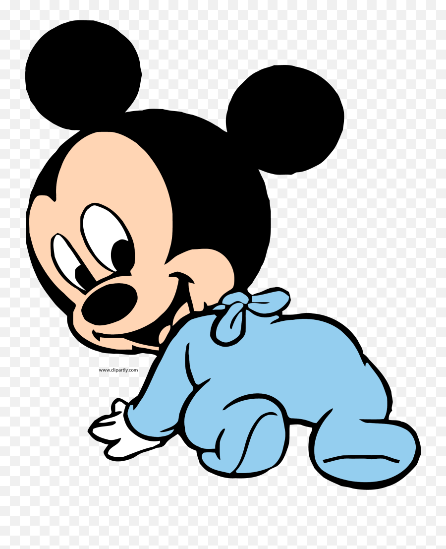 Baby Mickey Mouse Clipart Png - Baby Mickey Mouse Clipart Clipart Baby Mickey Mouse Emoji,Mickey Mouse Transparent