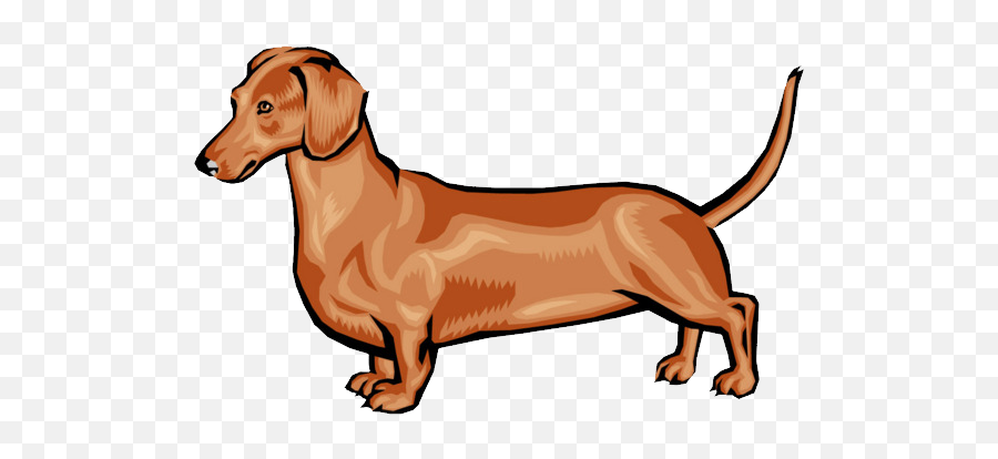 Dachshund Png - Short Legged Dog Cartoon Emoji,Dachshund Clipart