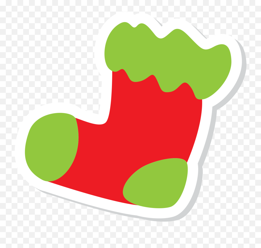 Free Christmas Decoration Sock Png With - Meia De Natal Png Emoji,Png