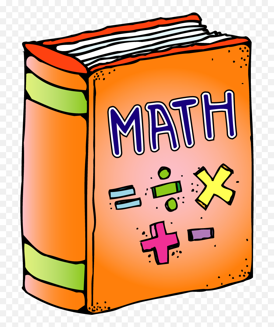 Math Clip Art For School Clipart Download - Clipartix Math Book Clipart Emoji,School Clipart
