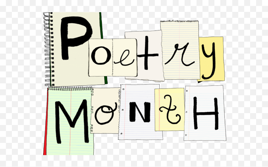 Download Desk Clipart Poetry - April Is National Poetry Poetry Month Emoji,Desk Clipart
