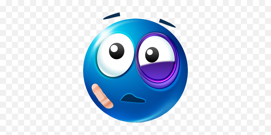 Blue Eyes Clipart Emoji Eye - Black Eye Emoji Png Download Blue Emoji Png,Eyes Emoji Png