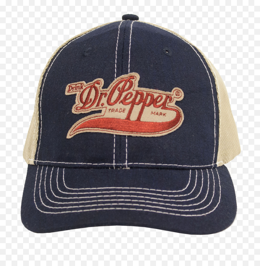 Drink Dr Pepper Signature Hat - Blue Gorra Dr Pepper Emoji,Dr. Pepper Logo